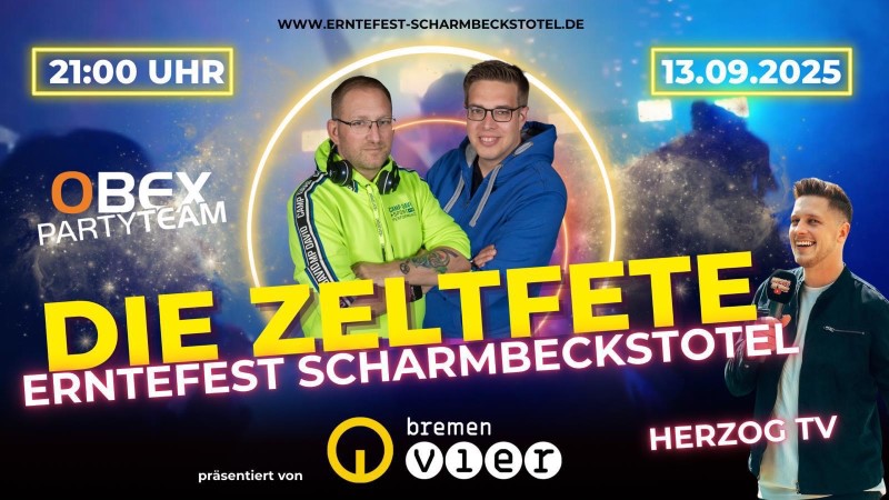 Große Zeltfete